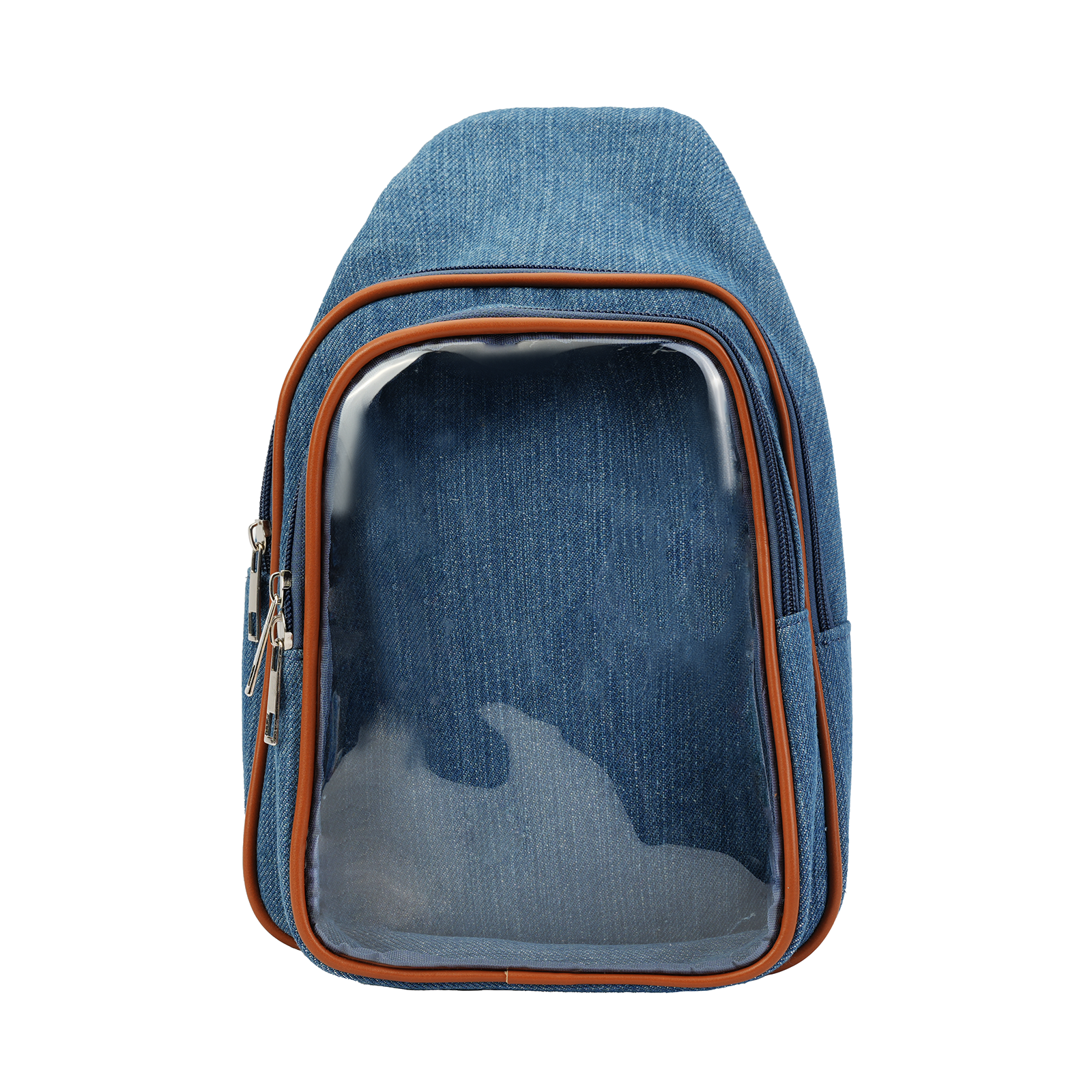 Plushies Companion Bag with Clear Display – Convertible for Crossbody & Shoulder Carry