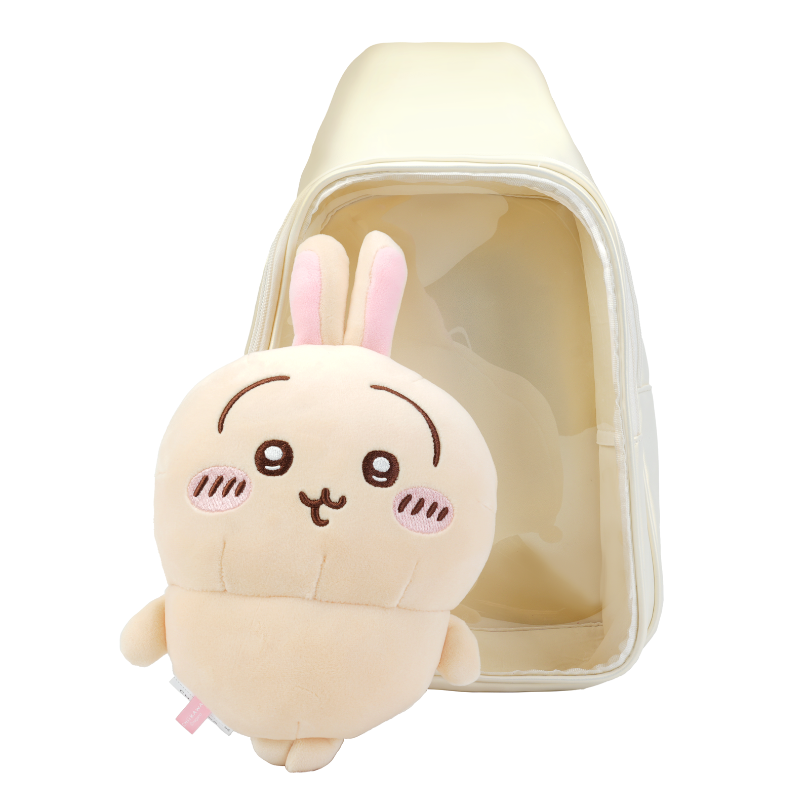 Large Plushies Companion Bag with Clear Display – Convertible for Backpack, Crossbody & Shoulder Carry