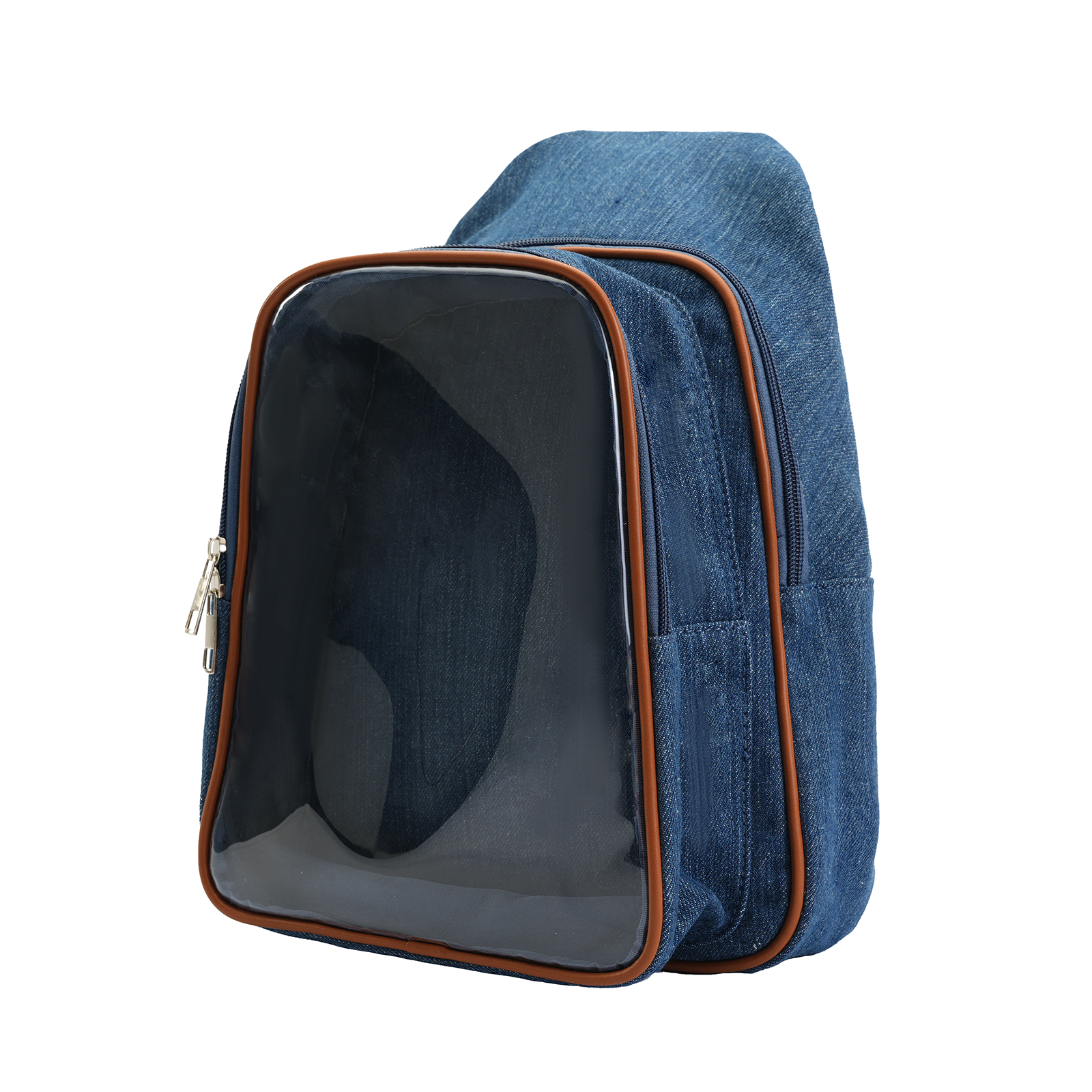 Large Plushies Companion Bag with Clear Display – Convertible for Backpack, Crossbody & Shoulder Carry