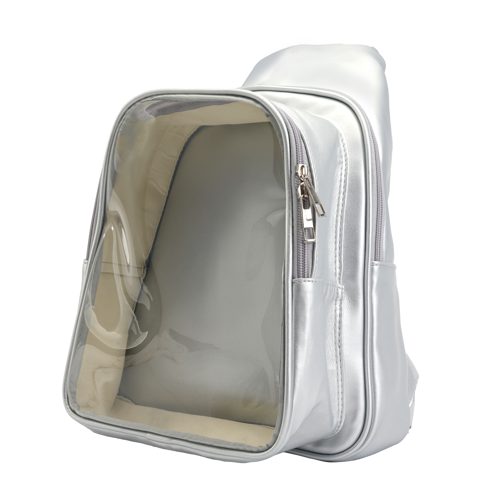 Large Plushies Companion Bag with Clear Display – Convertible for Backpack, Crossbody & Shoulder Carry