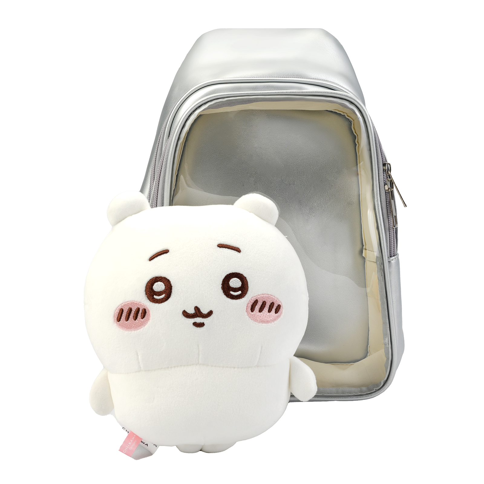 Large Plushies Companion Bag with Clear Display – Convertible for Backpack, Crossbody & Shoulder Carry
